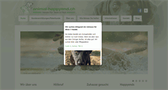Desktop Screenshot of animal-happyend.ch